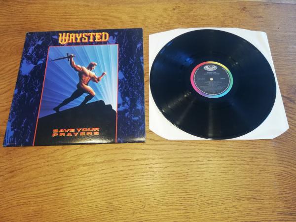 Waysted Save your Prayers 1987 Capitol Records – ST-12538 Canadische Pressung VG+/VG+